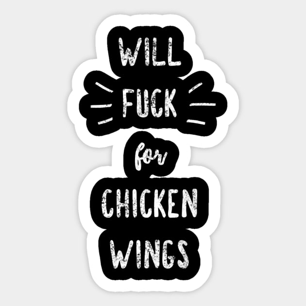 Chicken Wings Sarcasm Sticker by dennex85